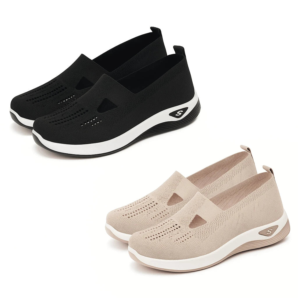 Promoção 2 Tênis Ortopédico Ultra Comfort Calce Fácil + Palmilha grátis