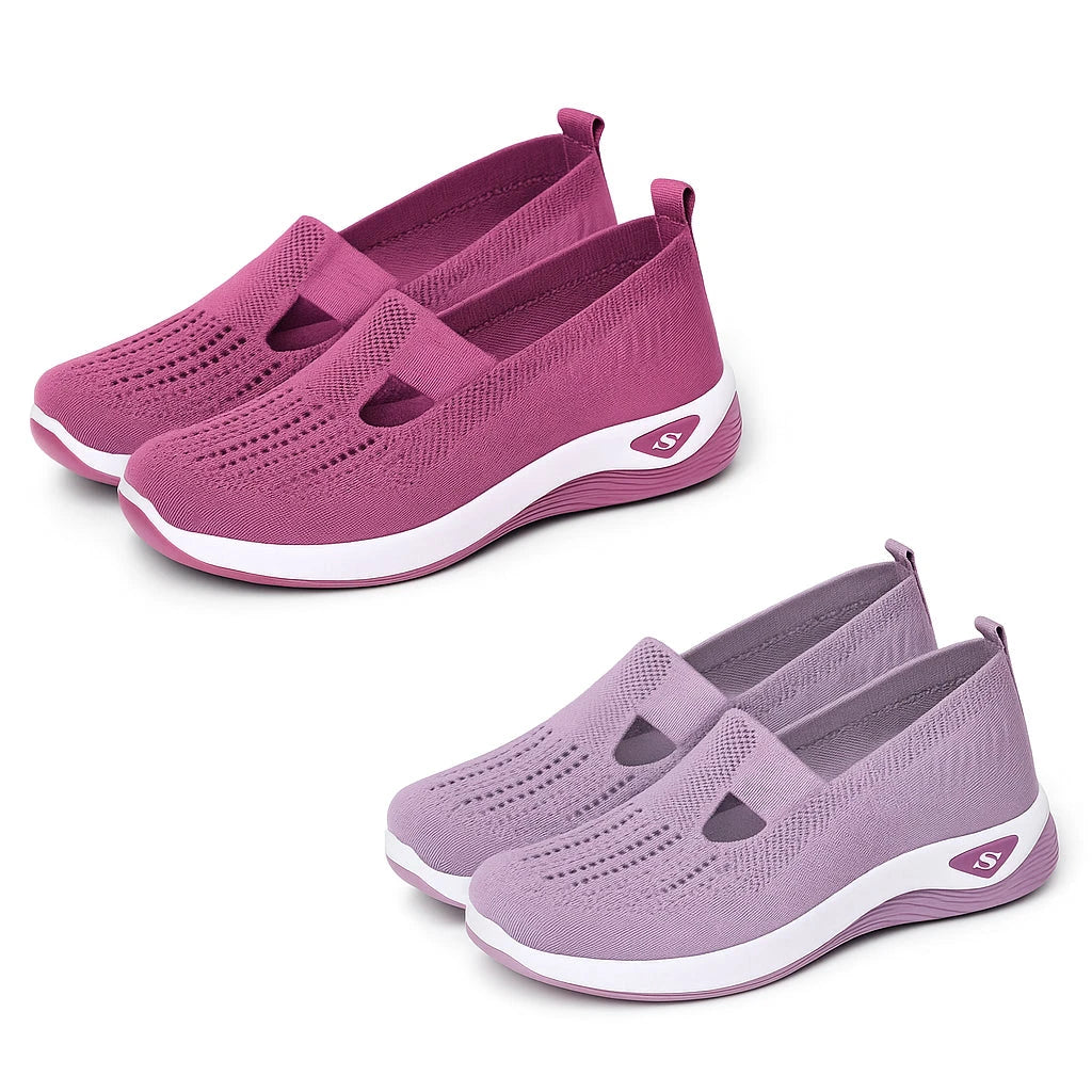 Promoção 2 Tênis Ortopédico Ultra Comfort Calce Fácil + Palmilha grátis