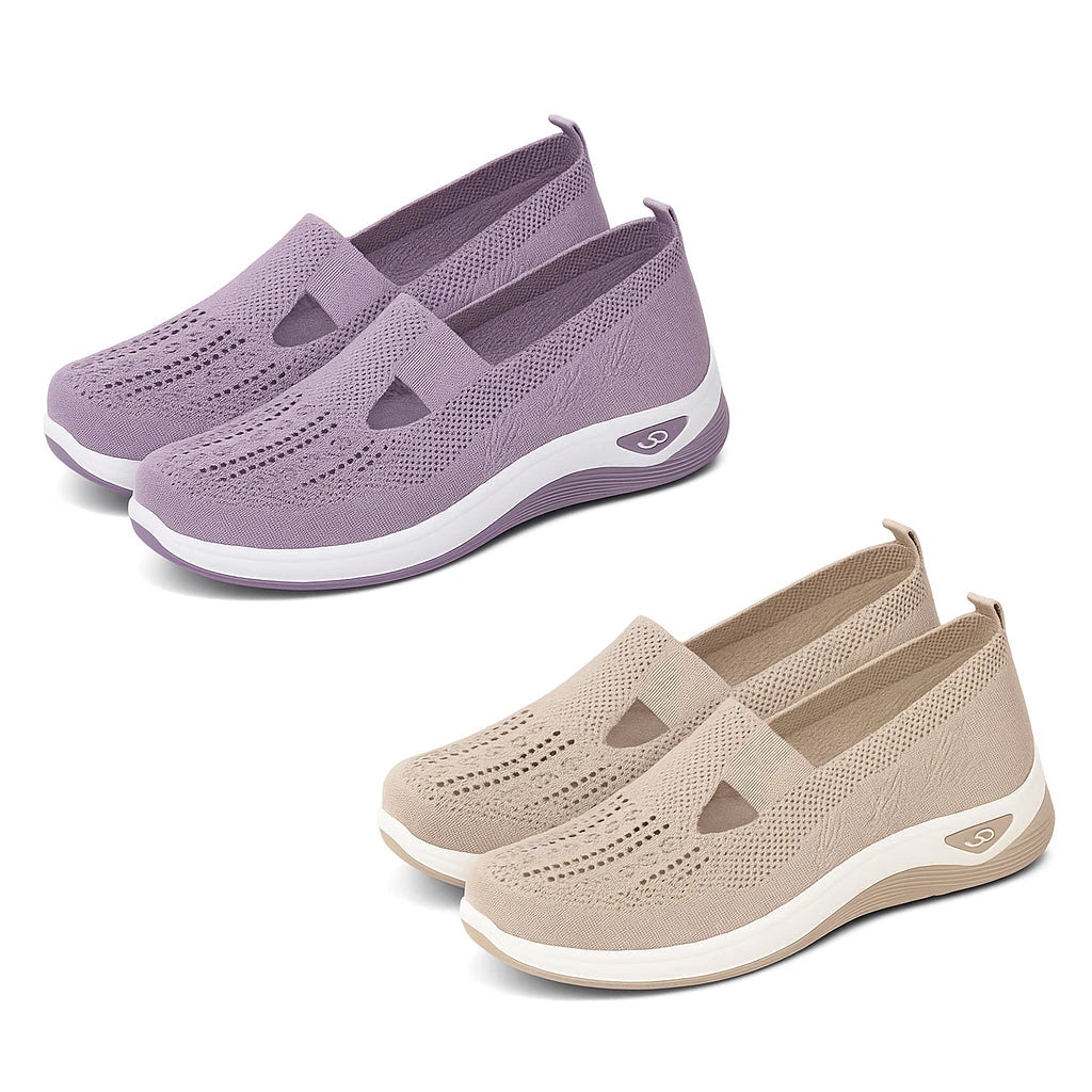 Promoção 2 Tênis Ortopédico Ultra Comfort Calce Fácil + Palmilha grátis