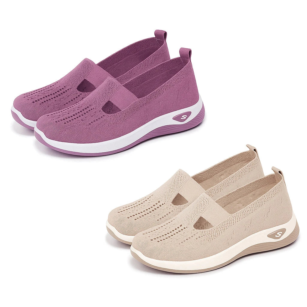 Promoção 2 Tênis Ortopédico Ultra Comfort Calce Fácil + Palmilha grátis