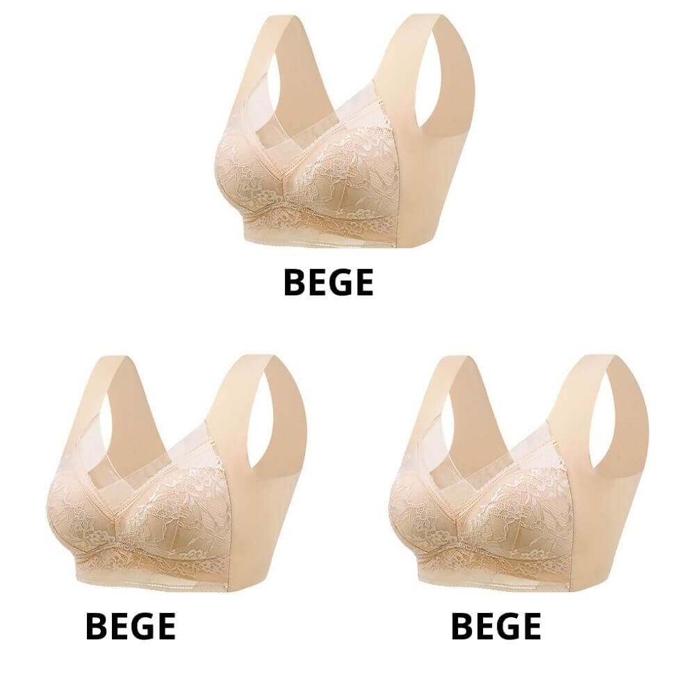 Kit 3 unidades Sutiã Helena em renda - BLACK FRIDAY