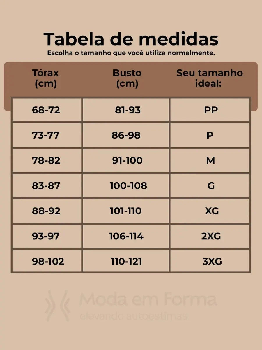 Sutiã modelador sem fio - Daily Comfort® - Moda em Forma