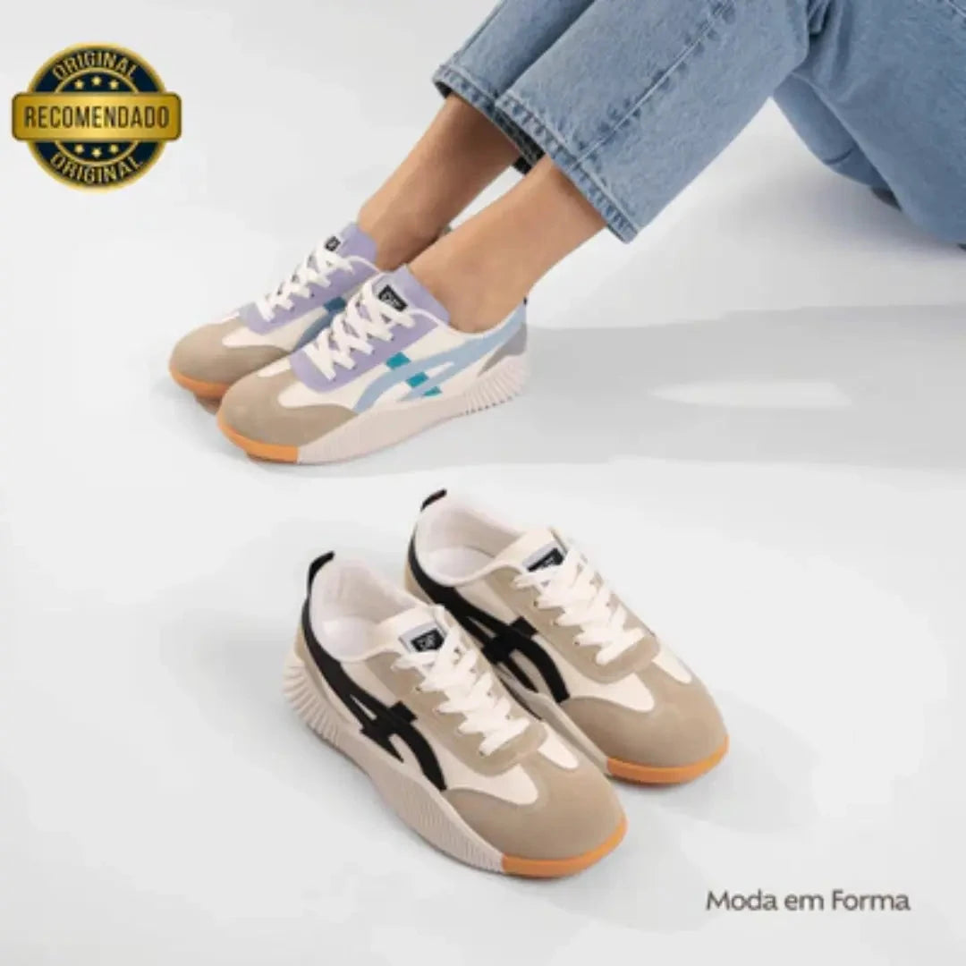 Tênis Ortopédico Losmani® + Palmilha Ortopédica e Kit de Meias Antiderrapante